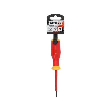 Izoliuotas atsuktuvas elektrikui | labai plonas | 1000V | 2,5X75 mm YATO 2 Izoliuotas atsuktuvas elektrikui | labai plonas | 1000V | 2,5X75 mm YATO 2