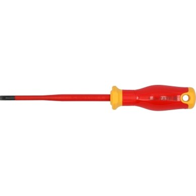 Izoliuotas atsuktuvas elektrikui | labai plonas | 1000V | 5,5X125 mm YATO
