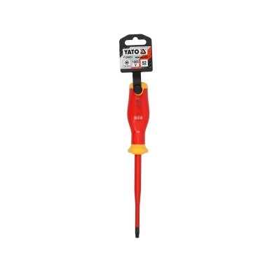 Izoliuotas atsuktuvas elektrikui | labai plonas | 1000V | T30X125 mm YATO 2 Izoliuotas atsuktuvas elektrikui | labai plonas | 1000V | T30X125 mm YATO 2