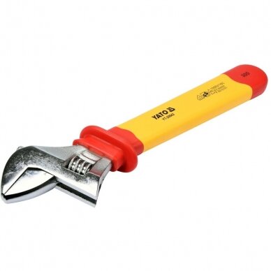 Izoliuotas reguliuojamas raktas 300mm, VDE Izoliuotas reguliuojamas raktas 300mm, VDE