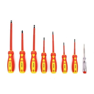 Izoliuoti atsuktuvai elektrikams 8vnt. – Kraftdele KD10906 5