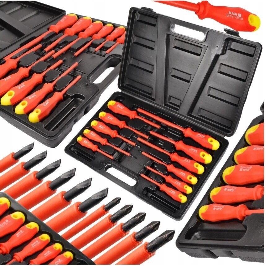 Izoliuotų atsuktuvų rinkinys elektrikui | 11 vnt. ESSEN TOOLS 2