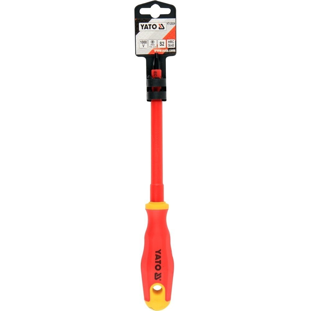 Izoliuotas atsuktuvas elektrikui | 1000V | PH3x150 mm YATO 1
