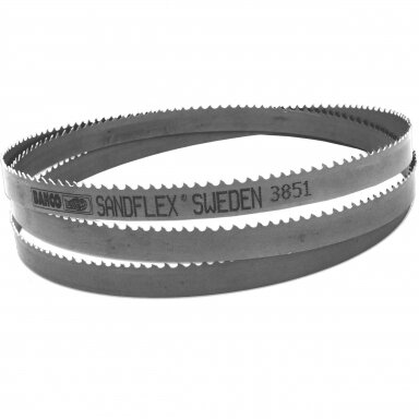 Juostinis pjūklas metalui Sandflex® Cobra™ Bahco 3851-13-0.6-R-18-1640mm Juostinis pjūklas metalui Sandflex® Cobra™ Bahco 3851-13-0.6-R-18-1640mm