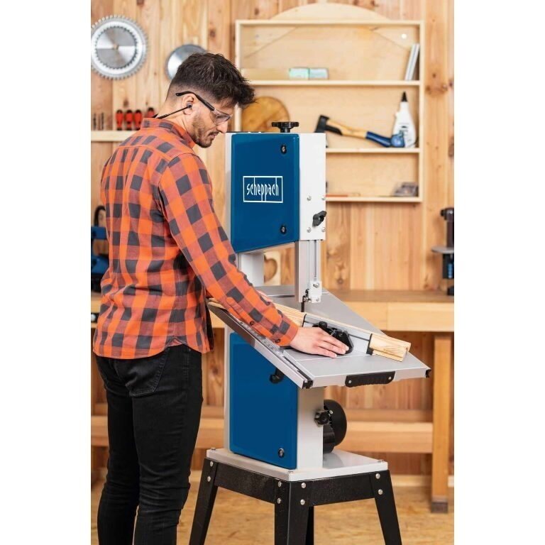 Juostinės pjovimo staklės HBS400 750W 170 mm 230V, Scheppach 7 Juostinės pjovimo staklės HBS400 750W 170 mm 230V, Scheppach 7