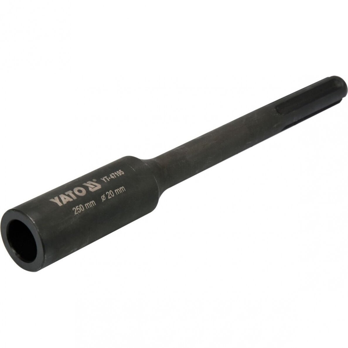 Kaltas įžeminimams ir vinims 20mm, 250mm SDS MAX, YATO YT-47195 Kaltas įžeminimams ir vinims 20mm, 250mm SDS MAX, YATO YT-47195