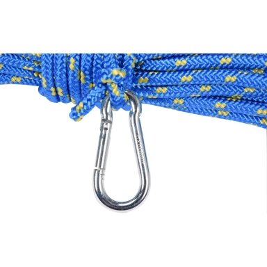 Kaminkrečio pinta virvė 6 mm x 10 m su karabinu