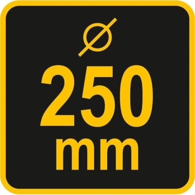 Kamino valymo rinkinys 10m K25, 250 mm dūmtraukiams