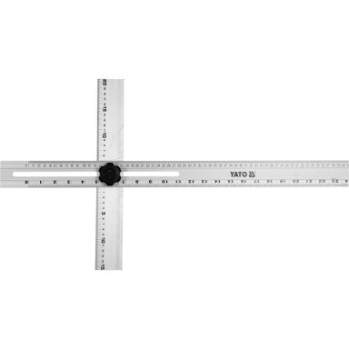 Kampainis reguliuojamas | aliuminis | 600 mm x 360 mm YATO