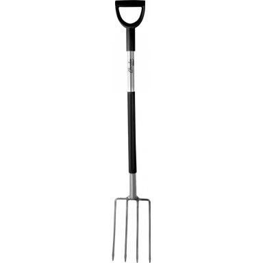 Kasimo šakes žemei, metalinis kotas, D tipo plastikine rankena 122cm