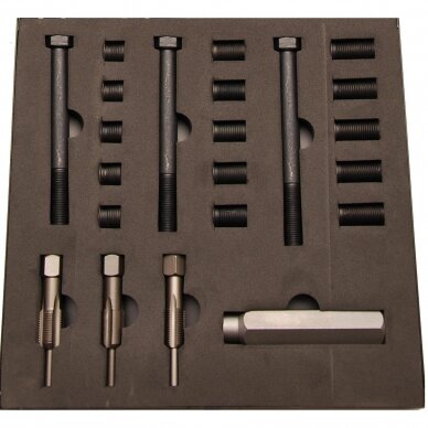 Kaitinimo žvakės sriegio taisymo komplektas M12 x 1.25 1 Kaitinimo žvakės sriegio taisymo komplektas M12 x 1.25 1