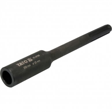Kaltas įžeminimams ir vinims 20mm, 250mm SDS MAX, YATO YT-47195 Kaltas įžeminimams ir vinims 20mm, 250mm SDS MAX, YATO YT-47195