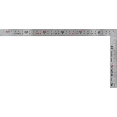 Kampainis | nerūdijančio plieno | 150 x 300 mm YATO 1