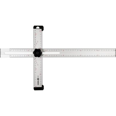 Kampainis reguliuojamas | aliuminis | 600 x 320 mm VOREL 1