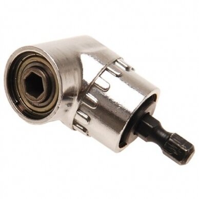 Kampinis antgalių laikiklis adapteris 6.3mm 1/4", Vidinis šešiakampis 6.3 mm (1/4") 2 Kampinis antgalių laikiklis adapteris 6.3mm 1/4", Vidinis šešiakampis 6.3 mm (1/4") 2