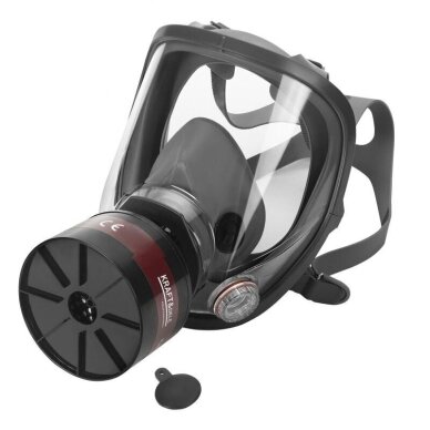 Kaukė viso veido, M su filtrais Kraftdele KD10031 1 Kaukė viso veido, M su filtrais Kraftdele KD10031 1