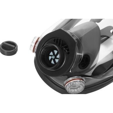 Kaukė viso veido, M su filtrais Kraftdele KD10031 9