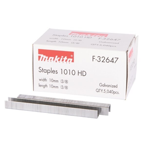 Kabės 10x10mm, 5040vnt. Makita F-32647 Kabės 10x10mm, 5040vnt. Makita F-32647