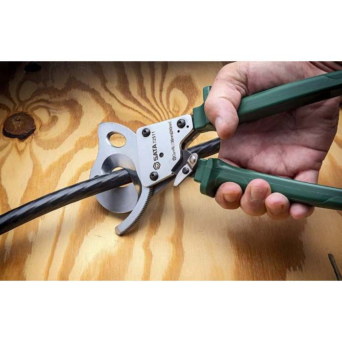 Kabelio nukirpimo žirklės terkšlinės 245mm SATA 3