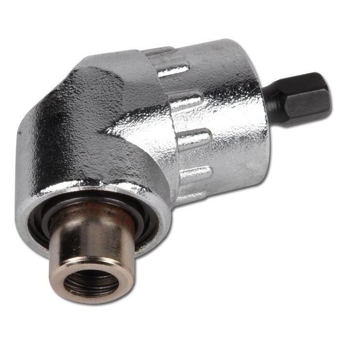 Kampinis antgalių laikiklis adapteris 6.3mm 1/4", Vidinis šešiakampis 6.3 mm (1/4") 1 Kampinis antgalių laikiklis adapteris 6.3mm 1/4", Vidinis šešiakampis 6.3 mm (1/4") 1