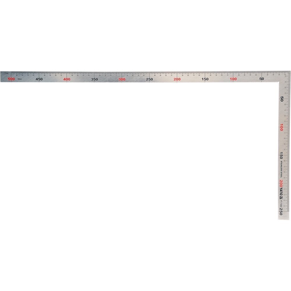 Kampainis 250x500mm, nerūdijantis plienas YATO YT-7084