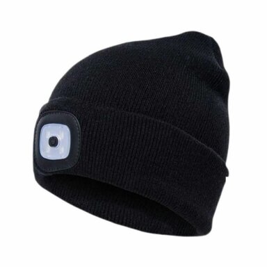 Kepurė su įkraunama LED lempute, juoda STD, Pesso Nordic Kepurė su įkraunama LED lempute, juoda STD, Pesso Nordic