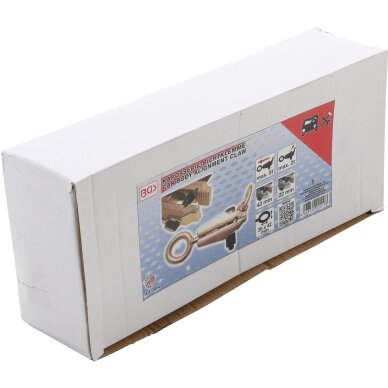 Kėbulo lyginimo spaustuvas 43 mm dvi traukos kryptys maks. 5T, į šoną 2T 2 Kėbulo lyginimo spaustuvas 43 mm dvi traukos kryptys maks. 5T, į šoną 2T 2