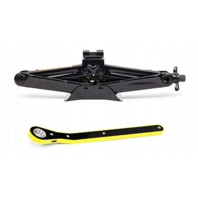Domkratas mechaninis trapecinis | su specialiu terkšliniu raktu | 100 - 420 mm | 2 t 1