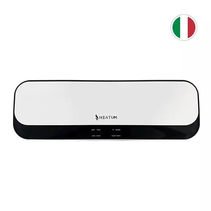 Keraminis sieninis elektrinis šildytuvas Heatum Avo H2000W WIFI 1