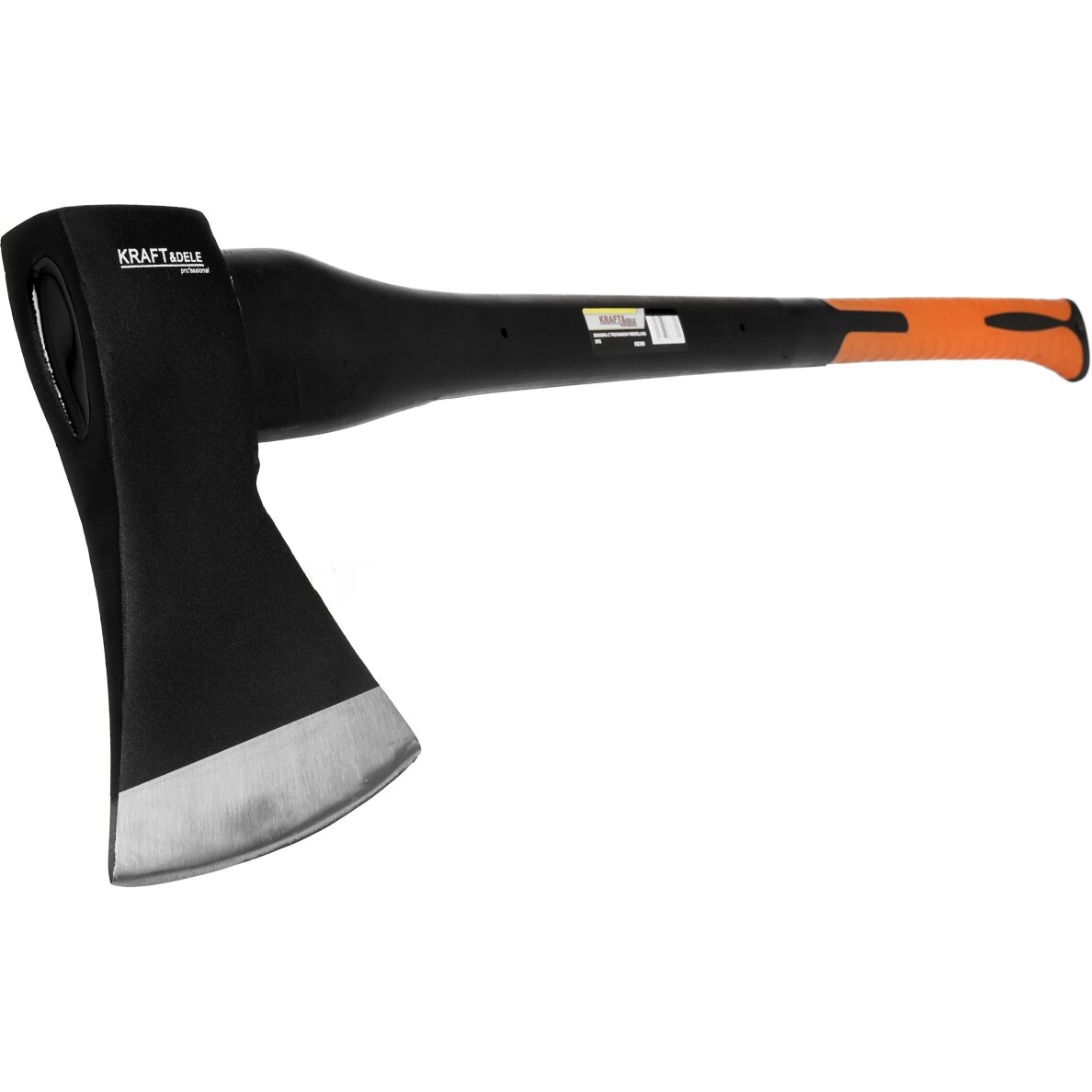 Kirvis su stiklo pluošto rankena 2 kg Kraftdele 2 Kirvis su stiklo pluošto rankena 2 kg Kraftdele 2