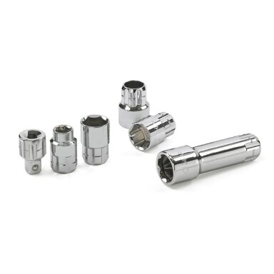 Kiauryminių gavučių komplektas 1/2",  16 dalių