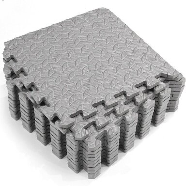 Kilimėlių EVA rinkinys dirbtuvėms įrankių spintelėms sporto salėms 600x600x10mm 6vnt. Kilimėlių EVA rinkinys dirbtuvėms įrankių spintelėms sporto salėms 600x600x10mm 6vnt.