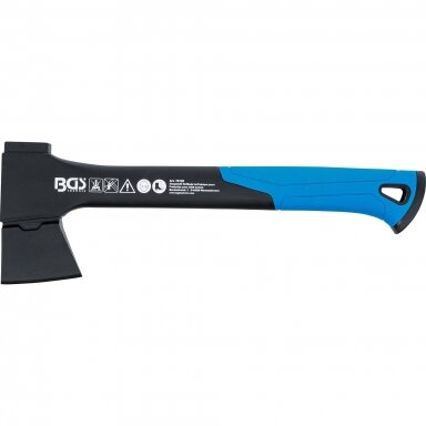 Kirvis nailono pluošto rankena 410g BGS-technic 70122 Kirvis nailono pluošto rankena 410g BGS-technic 70122