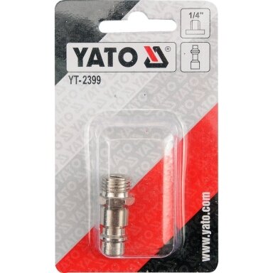 Kištukas 1/4" išorinis sriegis YATO Kištukas 1/4" išorinis sriegis YATO