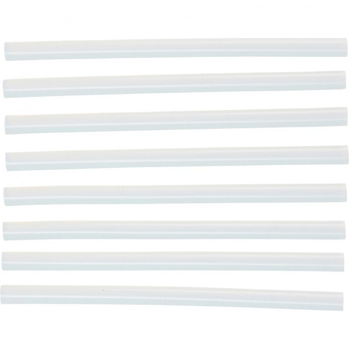 Klijų lazdelės, skaidrios Ø11mm x 200mm, 8vnt. Kraftmann 80857 1