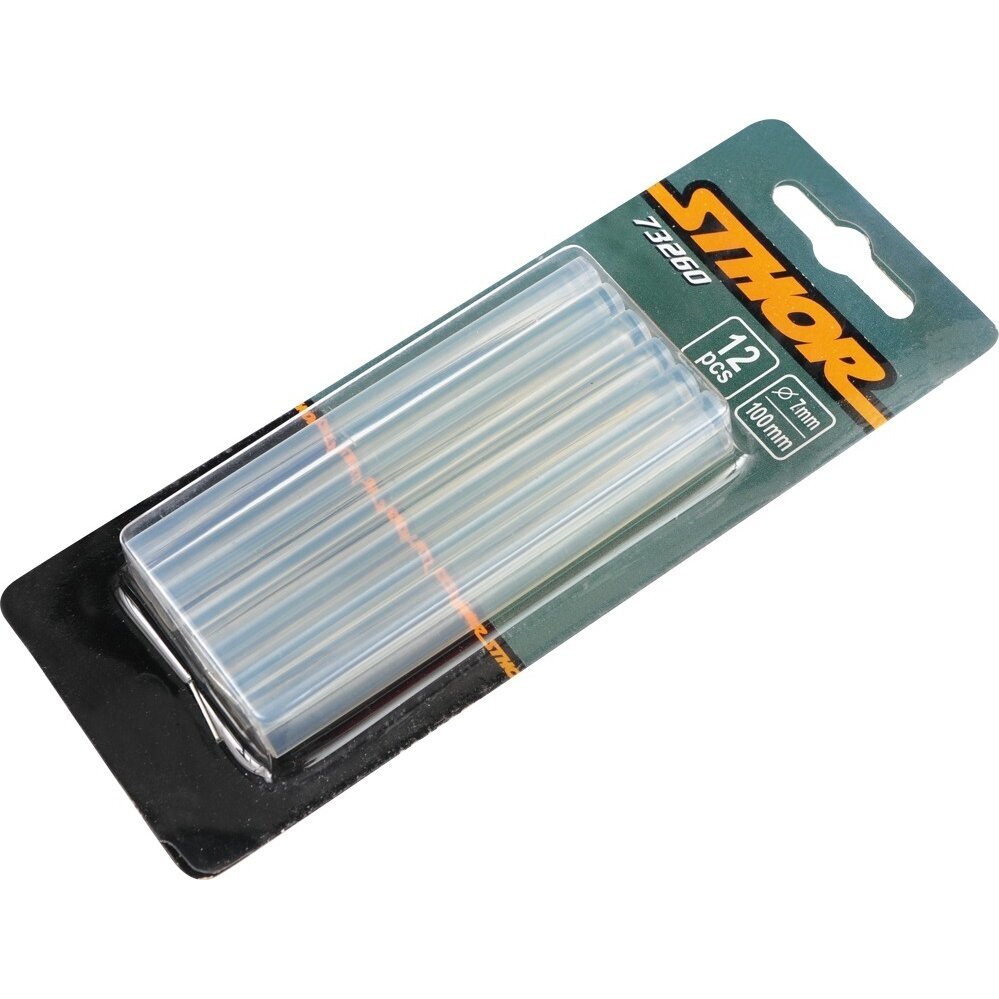 Klijų lazdelės 7x100mm, 12vnt. Sthor 73260 Klijų lazdelės 7x100mm, 12vnt. Sthor 73260