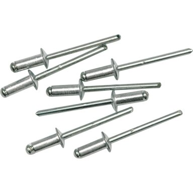 Kniedės aliumininės | 12,7 X 3,2 mm | 50 vnt. VOREL