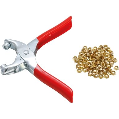Kniedijimo replės su 100 apskritų kniedžių | 4,5 mm BGS