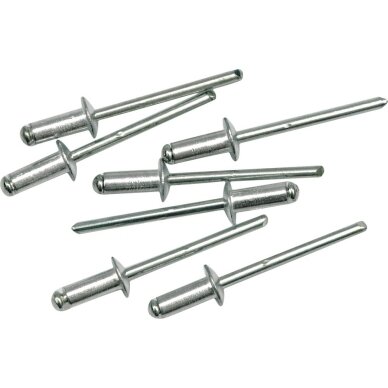 Kniedės aliumininės | 12,7 X 3,2 mm | 50 vnt. VOREL Kniedės aliumininės | 12,7 X 3,2 mm | 50 vnt. VOREL