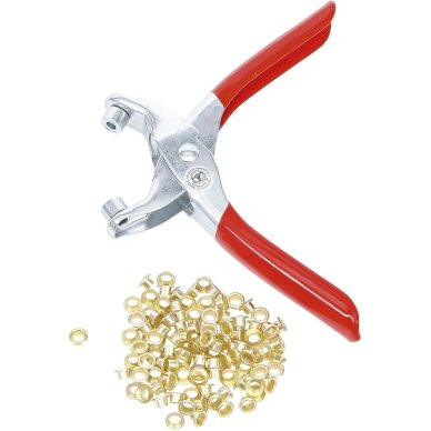 Kniedijimo replės su 100 apskritų kniedžių | 4,5 mm BGS 1 Kniedijimo replės su 100 apskritų kniedžių | 4,5 mm BGS 1