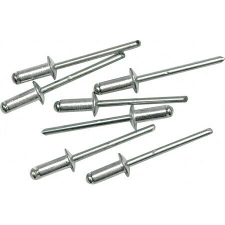 Kniedės aliumininės | 6,4 X 3,2 mm | 50 vnt. VOREL