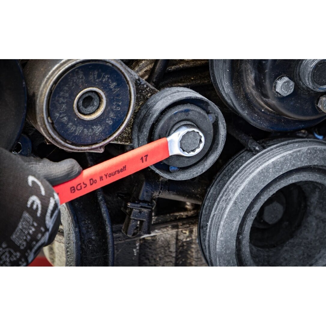 Kombinuotų raktų rinkinys | 6 - 32 mm | 25 vnt. | neslystančios rankenėlės BGS 5
