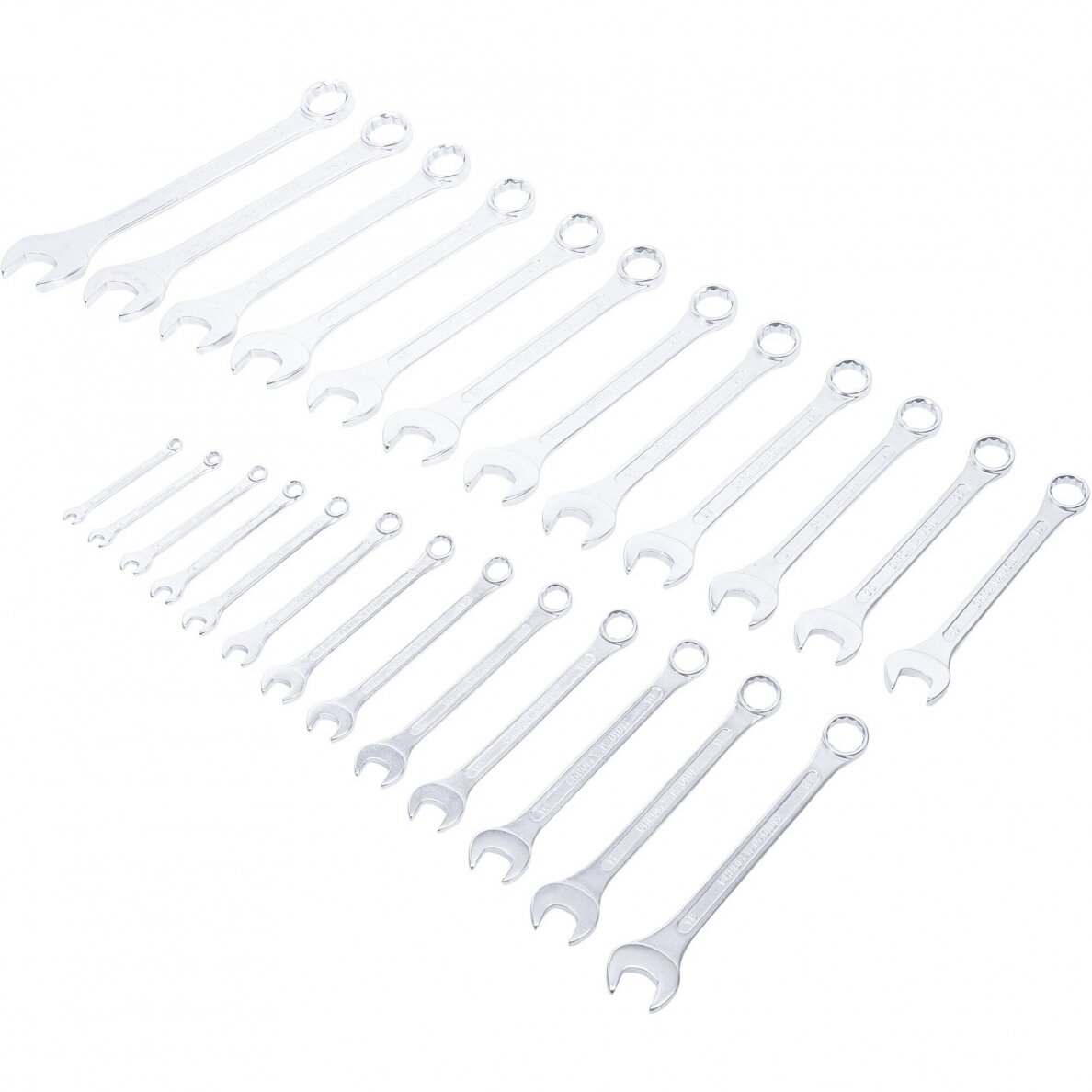 Kombinuotų raktų komplektas 6-32mm 25 vnt. 2