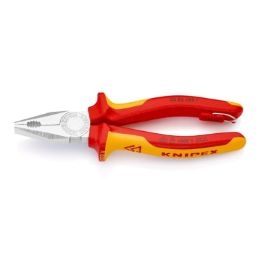 Kombinuotos replės elektrikui 180 mm VDE KNIPEX Kombinuotos replės elektrikui 180 mm VDE KNIPEX