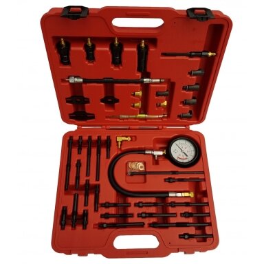 Kompresijos matuoklis dyzeliniams ir benzininiams varikliams | Maxi ESSEN TOOLS Kompresijos matuoklis dyzeliniams ir benzininiams varikliams | Maxi ESSEN TOOLS