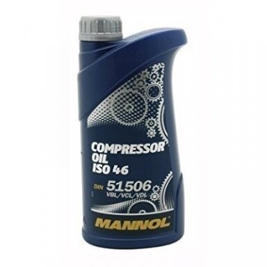 Kompresorinė alyva ISO 46 MANNOL 1000ml Kompresorinė alyva ISO 46 MANNOL 1000ml