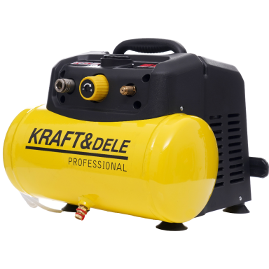 Kompresorius betepalinis 6L 8bar KRAFT&DELE KD1415 Kompresorius betepalinis 6L 8bar KRAFT&DELE KD1415