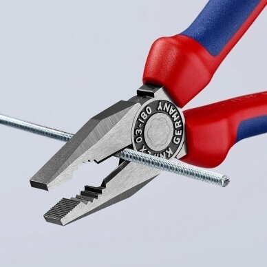 Kombinuotos replės 180mm KNIPEX 9 Kombinuotos replės 180mm KNIPEX 9