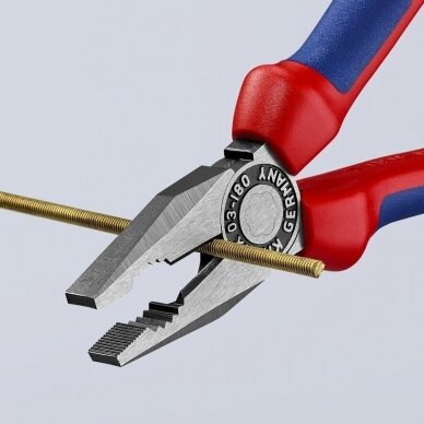 Kombinuotos replės 180mm KNIPEX 8 Kombinuotos replės 180mm KNIPEX 8