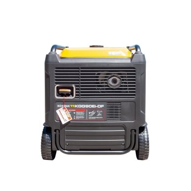 Kompak KGG90Ei-DF dvikuris trifazis inverterinis generatorius su ATS – 8,9 kW, 400/230V, benzinas / dujos 6